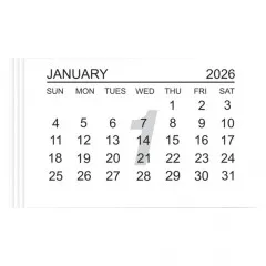 2026 Calendar Tabs